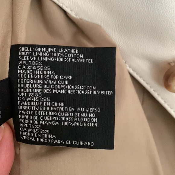 Michael Kors Leathet jacket